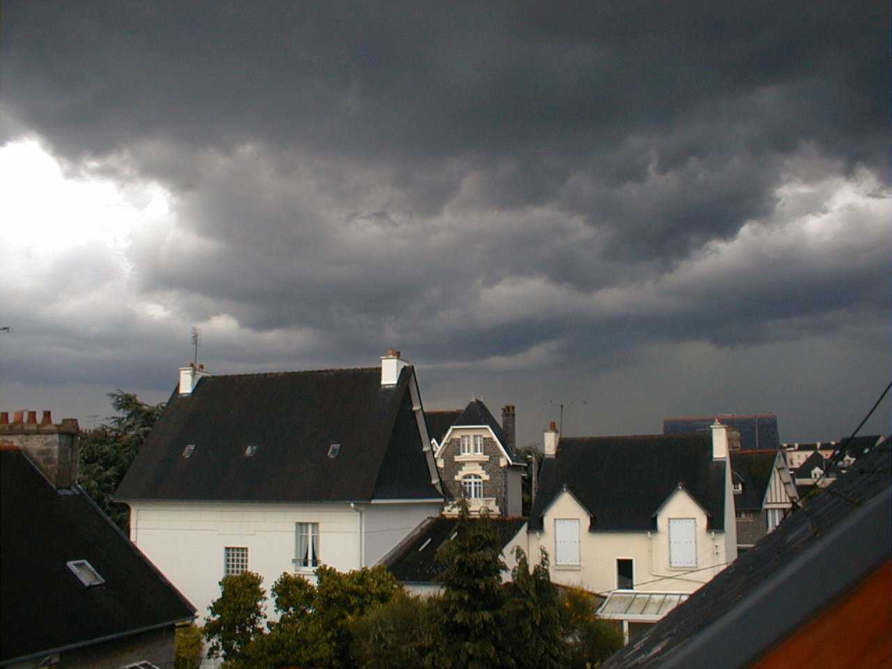 orage à Saint Brieuc
