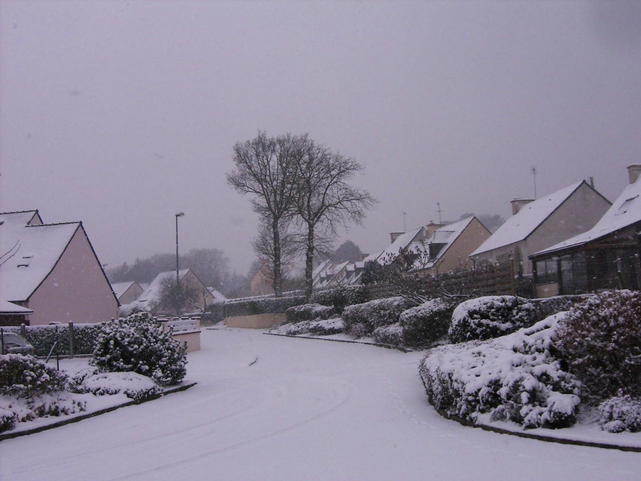 Sous la neige