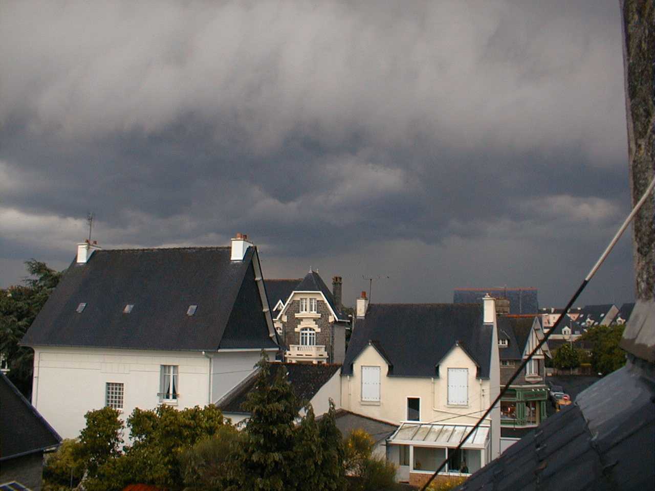 orage à Saint Brieuc